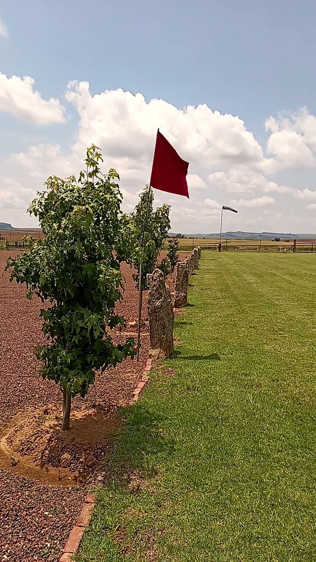 Die veld en die vlag